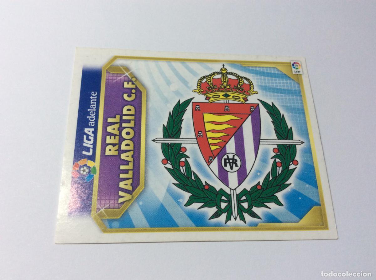 Cromos de f&uacute;tbol: Escudo Real Valladolid Este 2011 2012 11 12 Panini
