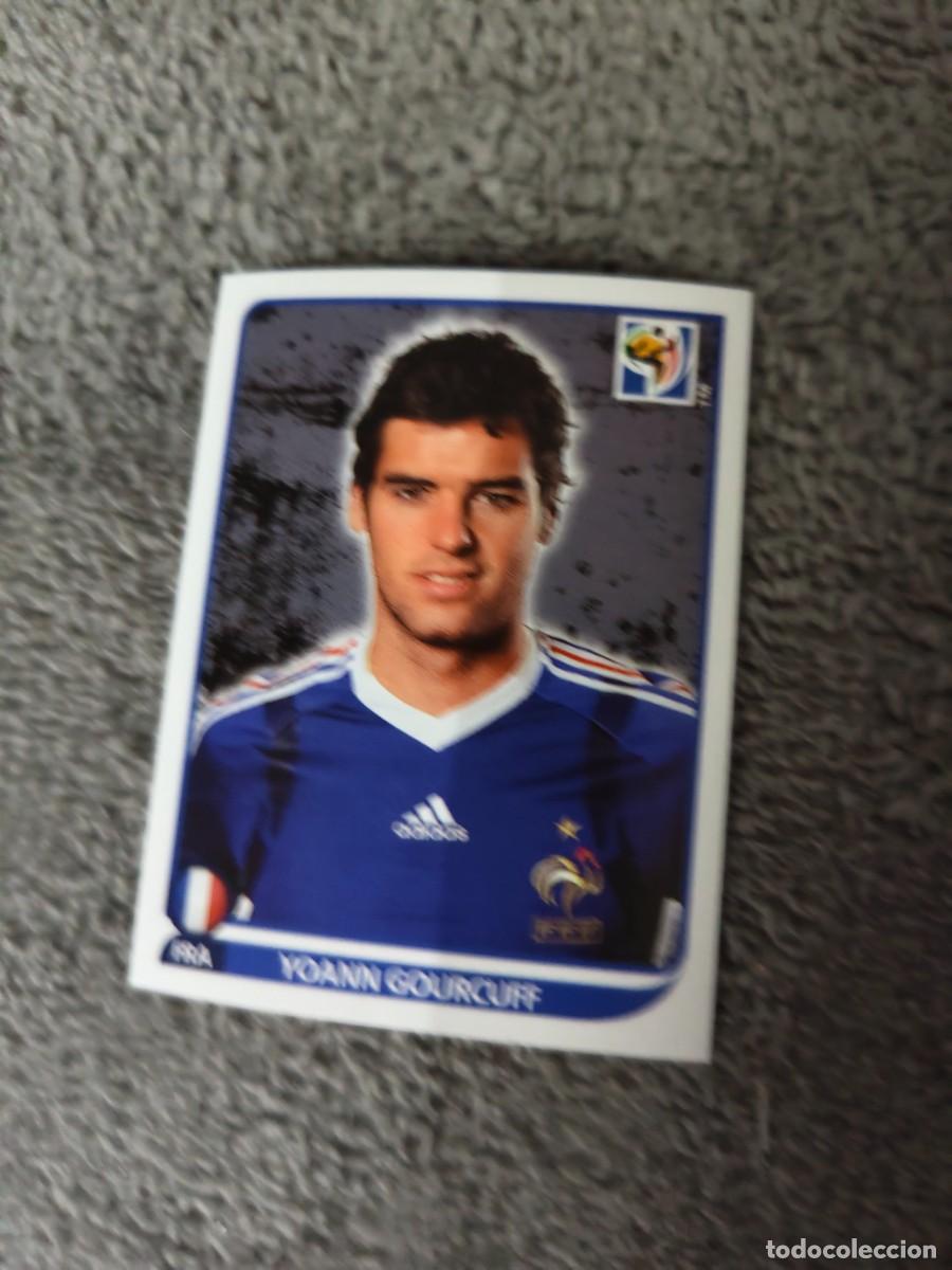 Cromos de f&uacute;tbol: 98 PANINI MUNDIAL 2010 WORLD CUP YOANN GOURCUFF FRANCIA CROMO 10 SUD&Aacute;FRICA NUEVO AAN