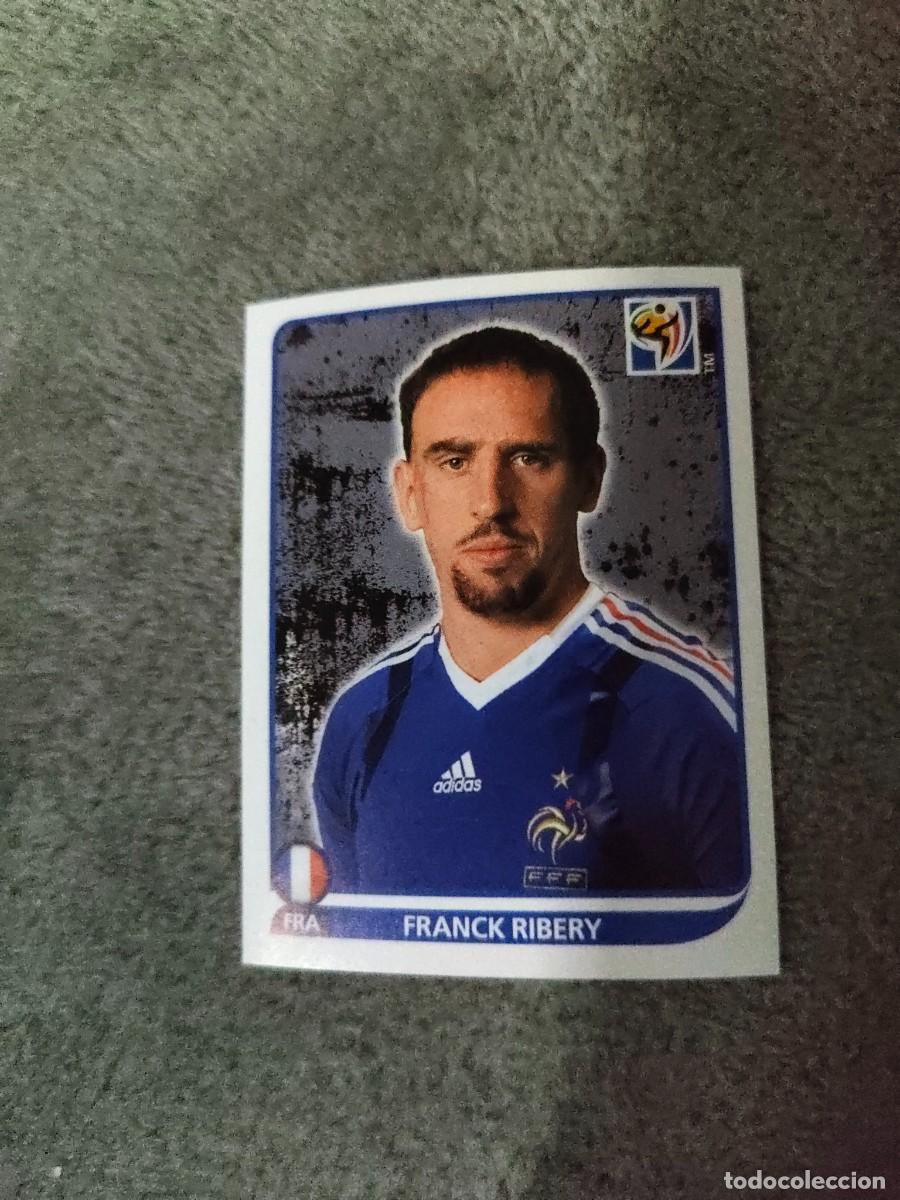 Cromos de f&uacute;tbol: 100 PANINI MUNDIAL 2010 WORLD CUP FRANCK RIBERY FRANCIA CROMO 10 SUD&Aacute;FRICA NUEVO AAN