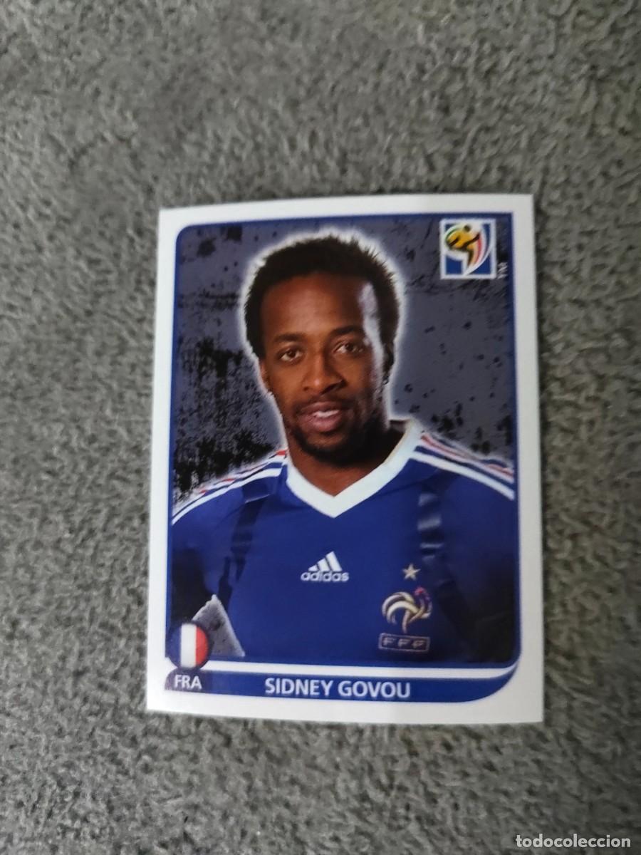 Cromos de f&uacute;tbol: 101 PANINI MUNDIAL 2010 WORLD CUP SIDNEY GOVOU FRANCIA CROMO 10 SUD&Aacute;FRICA NUEVO AAN