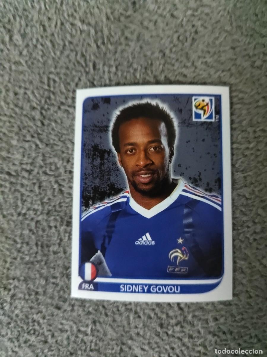 Cromos de f&uacute;tbol: 101 PANINI MUNDIAL 2010 WORLD CUP SIDNEY GOVOU FRANCIA CROMO 10 SUD&Aacute;FRICA NUEVO AAN
