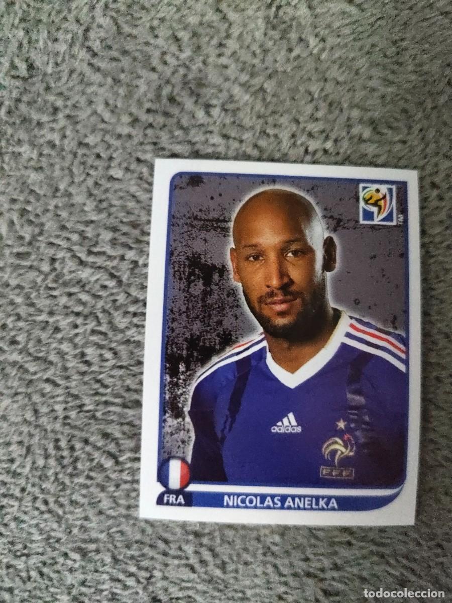Cromos de f&uacute;tbol: 102 PANINI MUNDIAL 2010 WORLD CUP NICOLAS ANELKA FRANCIA CROMO 10 SUD&Aacute;FRICA NUEVO AAN