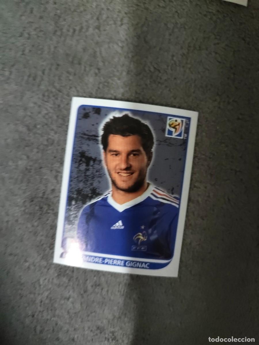 Cromos de f&uacute;tbol: 105 PANINI MUNDIAL 2010 WORLD CUP ANDRE-PIERRE GIGNAC FRANCIA CROMO 10 SUD&Aacute;FRICA NUEVO AAN