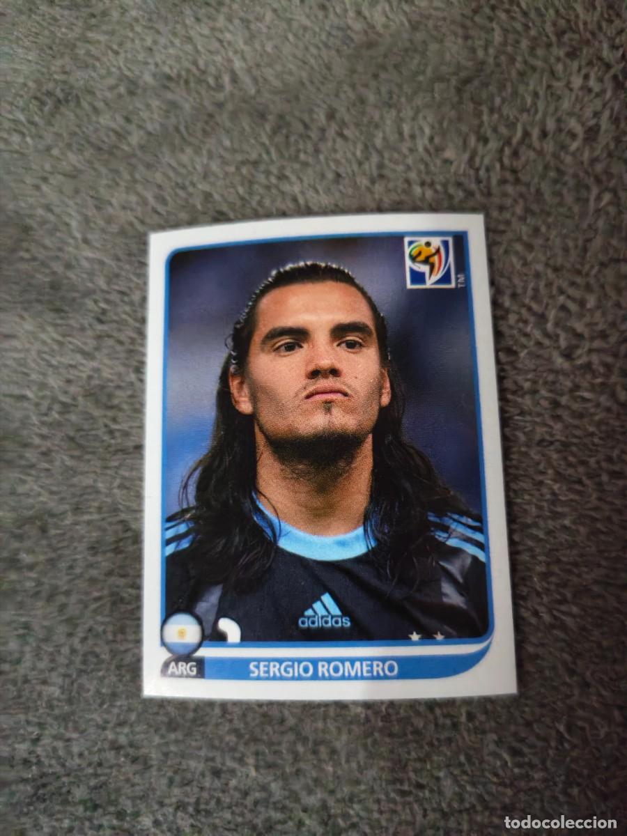 Cartes &agrave; collectionner de Football: 108 PANINI MUNDIAL 2010 WORLD CUP SERGIO ROMERO ARGENTINA CROMO 10 SUD&Aacute;FRICA NUEVO AAN