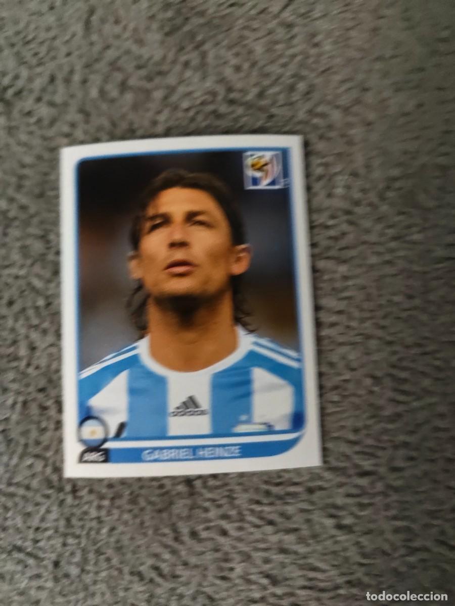 Fu&szlig;ball-Sticker: 110 PANINI MUNDIAL 2010 WORLD CUP GABRIEL HEINZE ARGENTINA CROMO 10 SUD&Aacute;FRICA NUEVO AAN