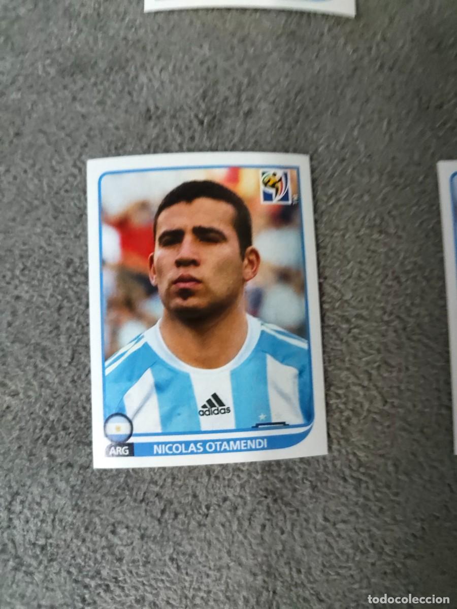 Fu&szlig;ball-Sticker: 112 PANINI MUNDIAL 2010 WORLD CUP NICOLAS OTAMENDI ARGENTINA CROMO 10 SUD&Aacute;FRICA NUEVO AAN