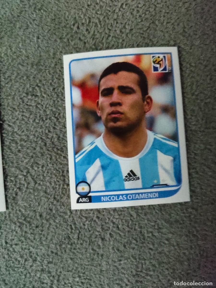 Fu&szlig;ball-Sticker: 112 PANINI MUNDIAL 2010 WORLD CUP NICOLAS OTAMENDI ARGENTINA CROMO 10 SUD&Aacute;FRICA NUEVO AAN
