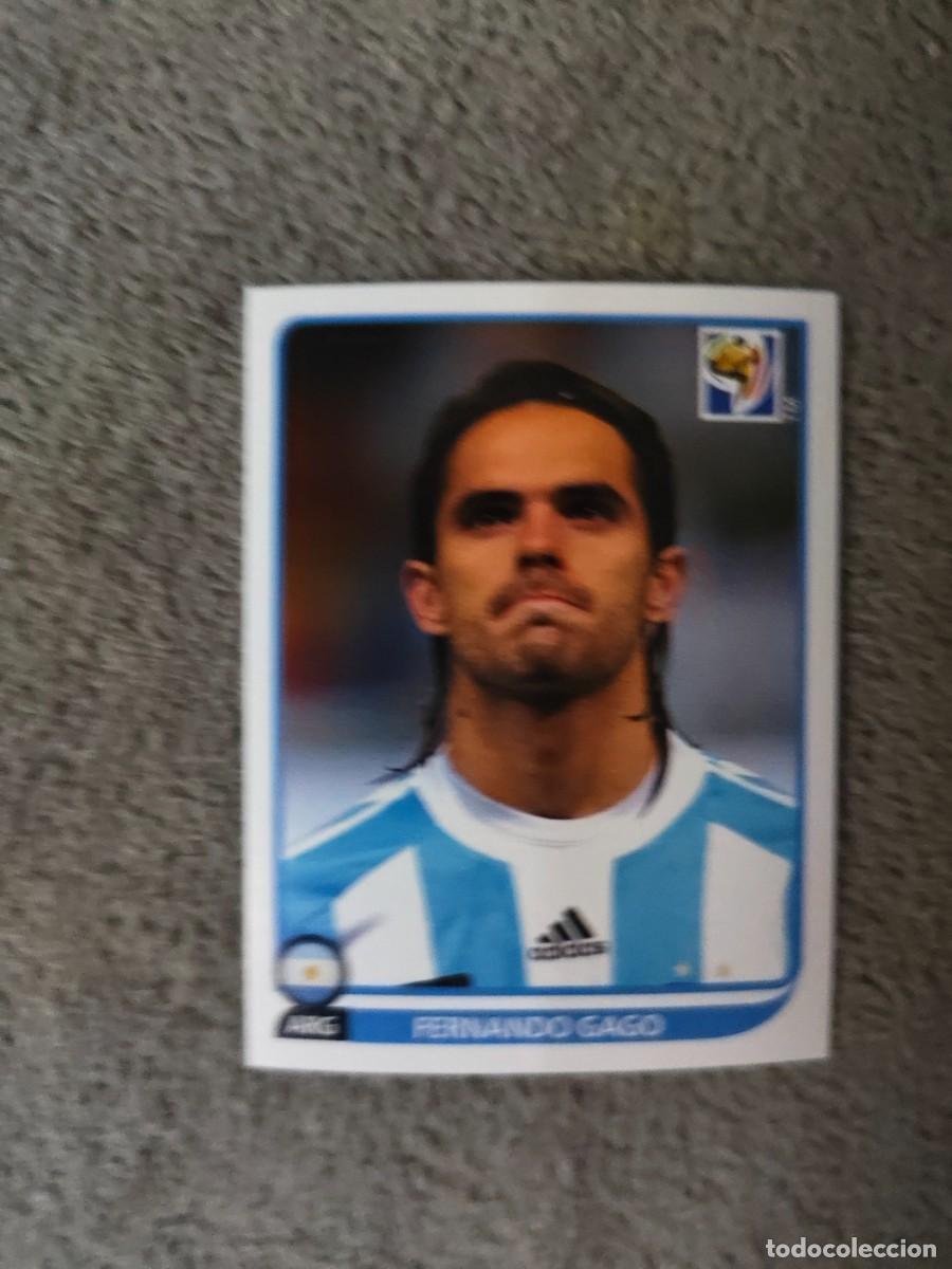 Football Stickers: 115 PANINI MUNDIAL 2010 WORLD CUP FERNANDO GAGO ARGENTINA CROMO 10 SUD&Aacute;FRICA NUEVO AAN