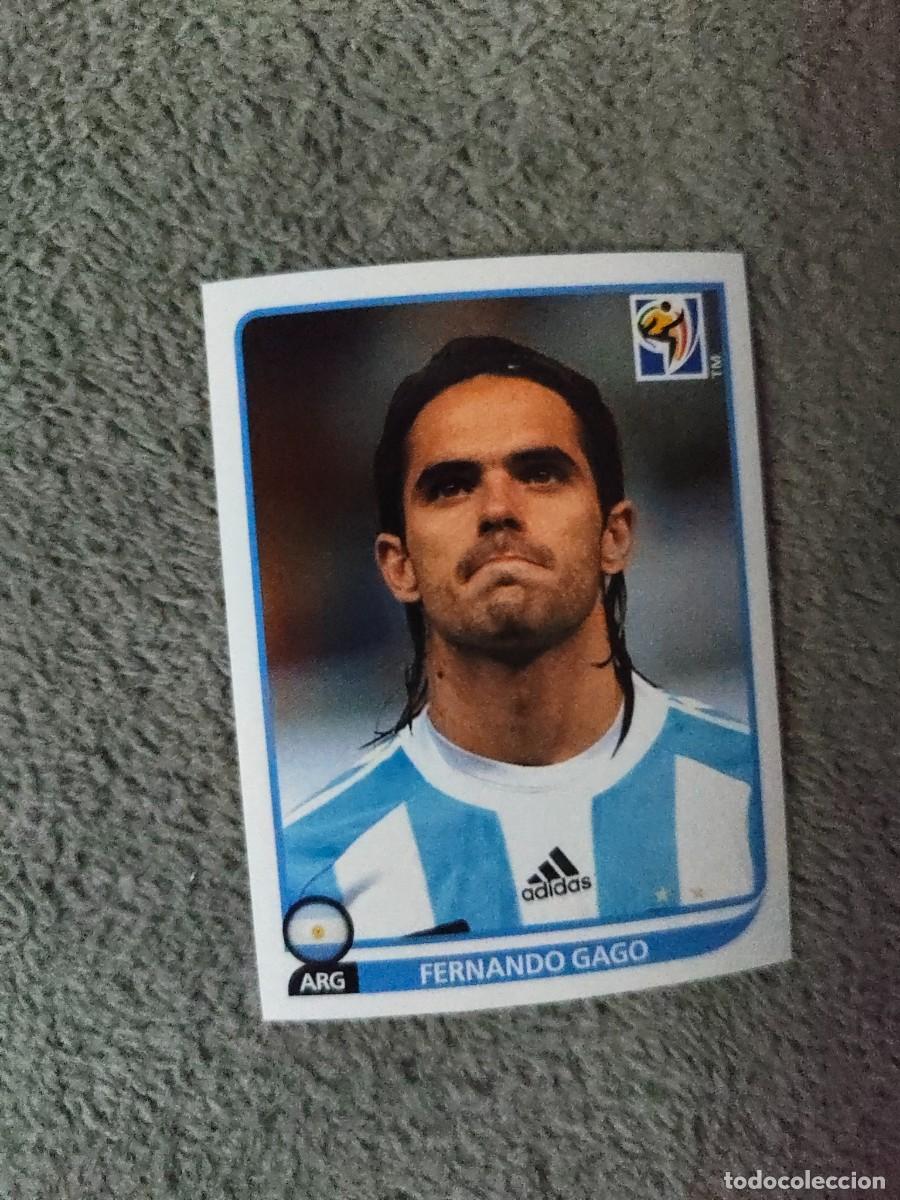 Football Stickers: 115 PANINI MUNDIAL 2010 WORLD CUP FERNANDO GAGO ARGENTINA CROMO 10 SUD&Aacute;FRICA NUEVO AAN
