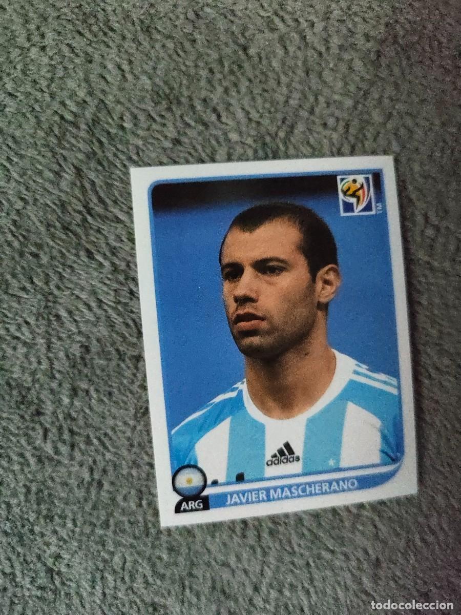 Football Stickers: 116 PANINI MUNDIAL 2010 WORLD CUP JAVIER MASCHERANO ARGENTINA CROMO 10 SUD&Aacute;FRICA NUEVO AAN