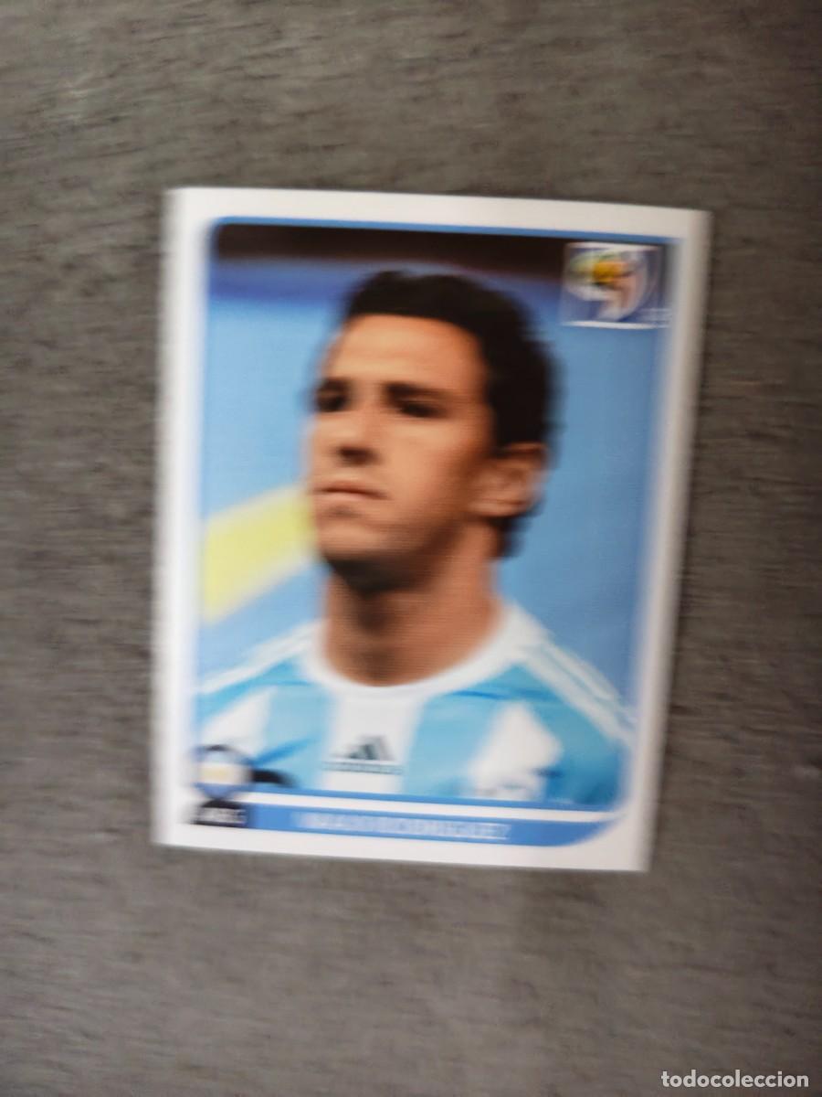 Football Stickers: 117 PANINI MUNDIAL 2010 WORLD CUP MAXI RODRIGUEZ ARGENTINA CROMO 10 SUD&Aacute;FRICA NUEVO AAN