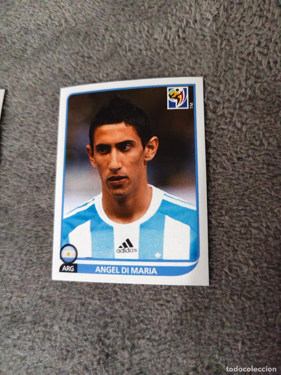 Football Stickers: 119 PANINI MUNDIAL 2010 WORLD CUP ANGEL DI MARIA ARGENTINA CROMO 10 SUD&Aacute;FRICA NUEVO AAN