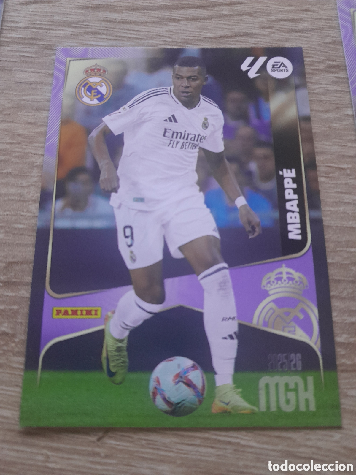 Cromos de f&uacute;tbol: n&ordm; 232 mbappe real madrid megacracks 2025 2026
