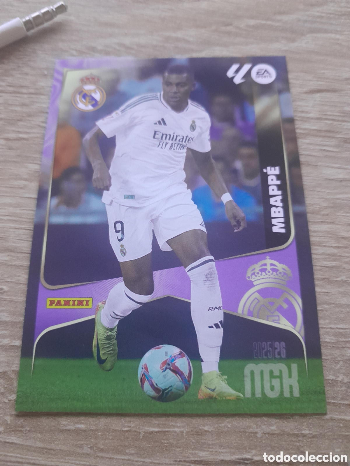 Cromos de f&uacute;tbol: n&ordm; 232 mbappe real madrid megacracks 2025 2026