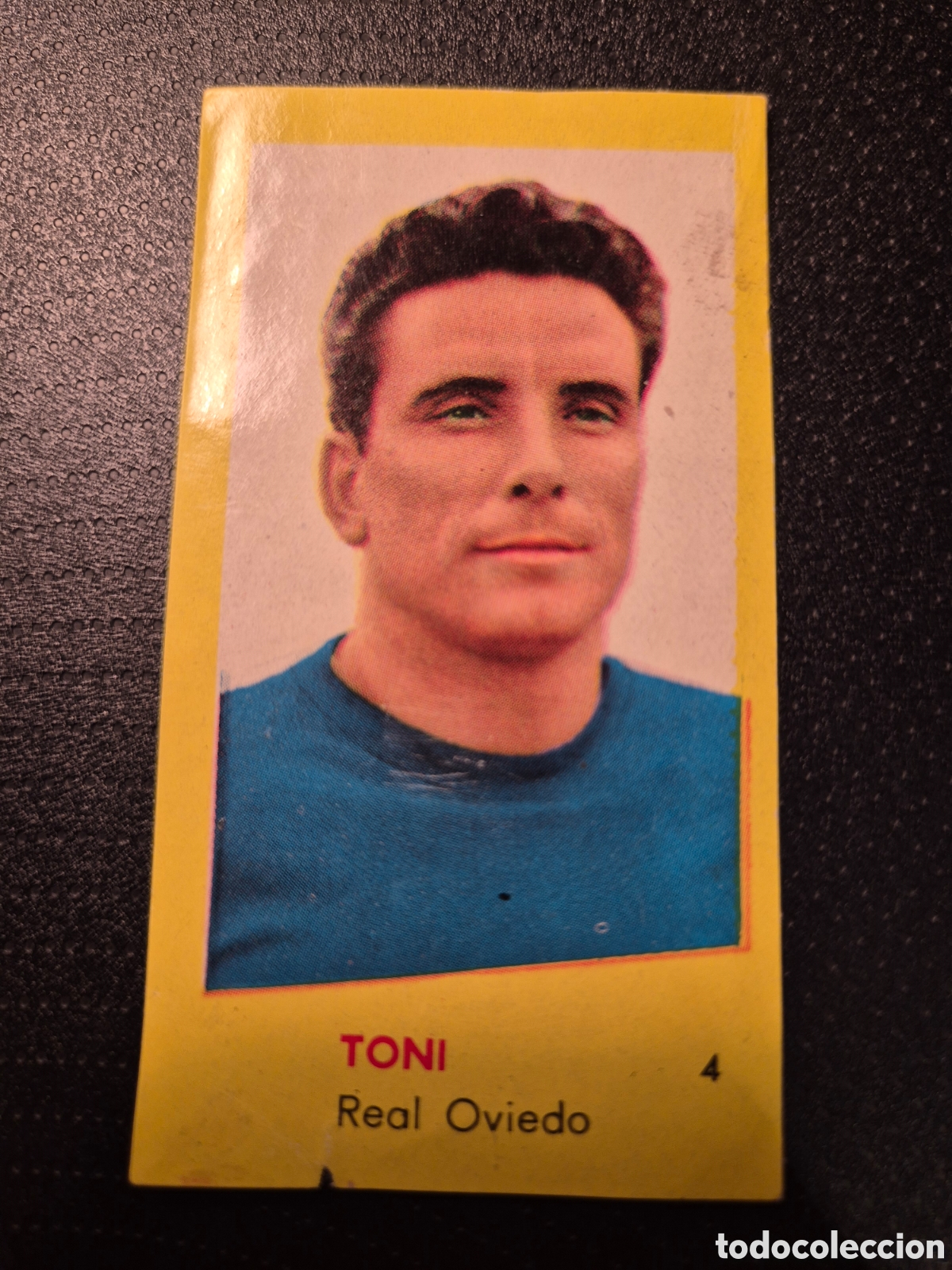 Cromos de f&uacute;tbol: TONI 4 REAL OVIEDO CAMPEONES 1961 BRUGUERA