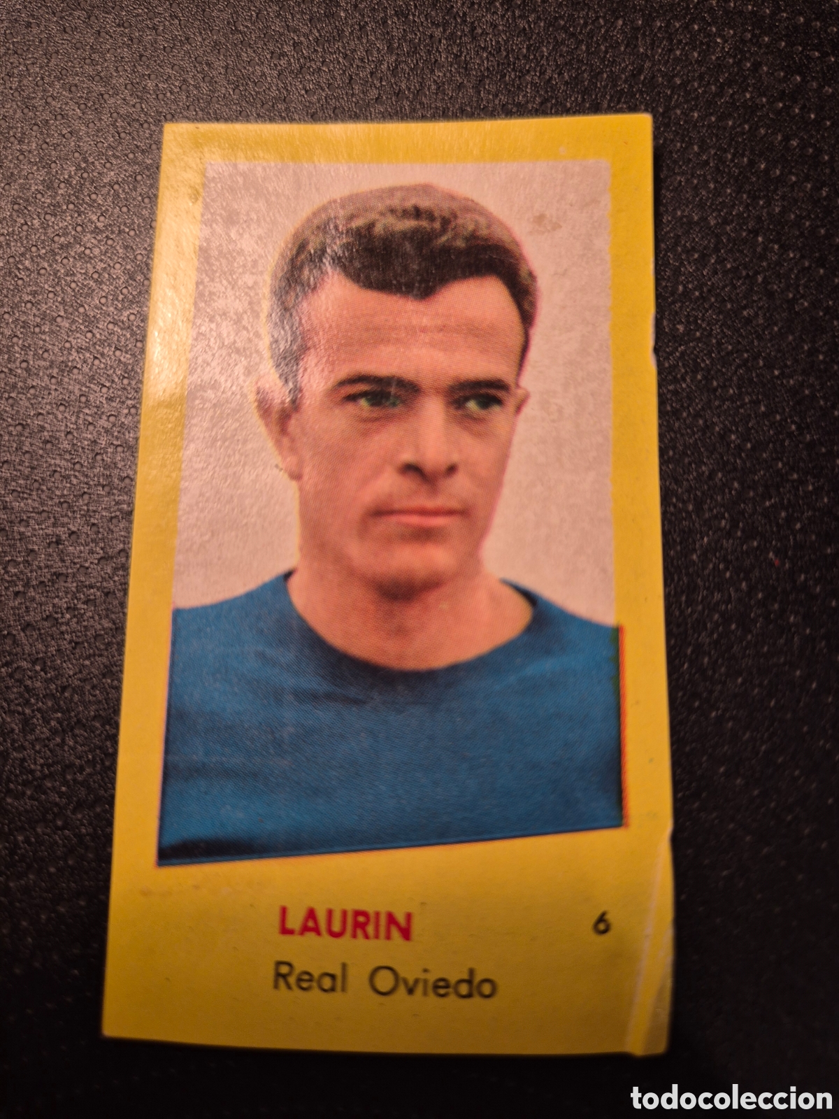 Cromos de f&uacute;tbol: LAURIN 6 REAL OVIEDO CAMPEONES 1961 BRUGUERA