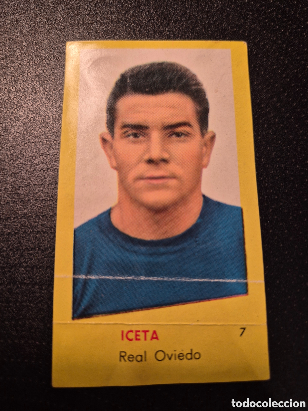 Cromos de f&uacute;tbol: ICETA 7 REAL OVIEDO CAMPEONES 1961 BRUGUERA