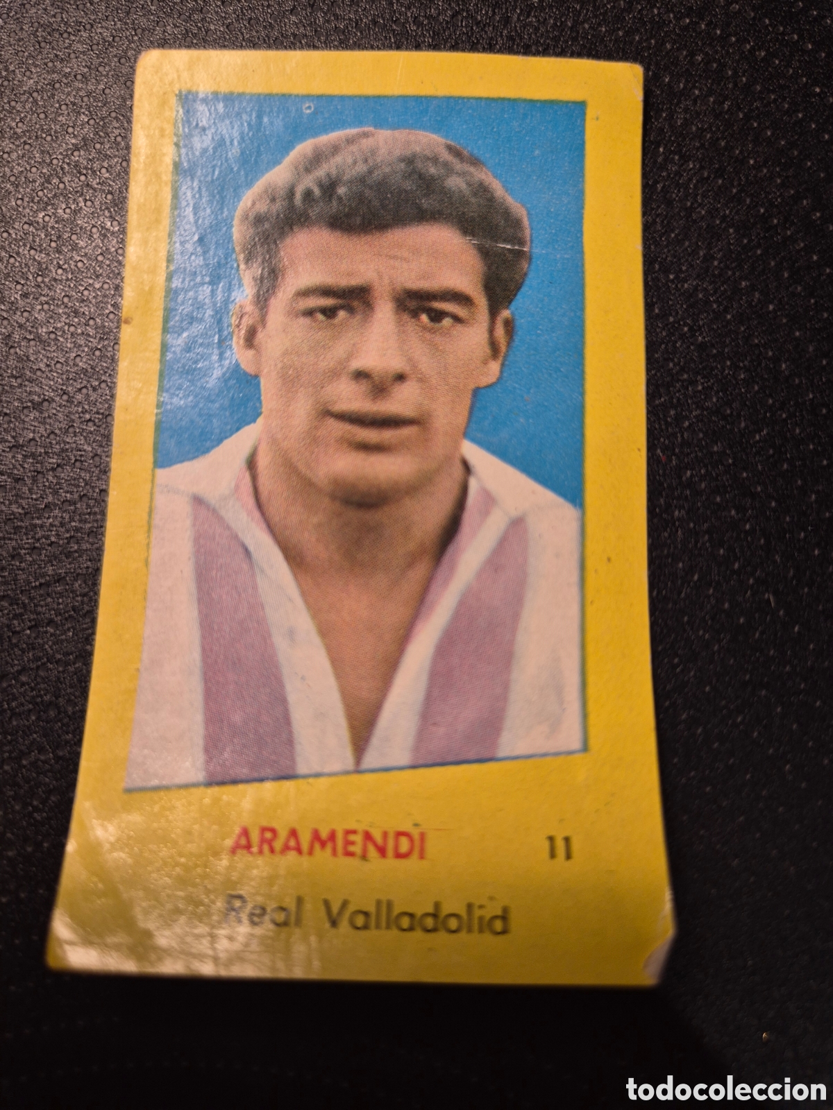 Cromos de Futebol: ARAMENDI 11 REAL VALLADOLID CAMPEONES 1961 BRUGUERA