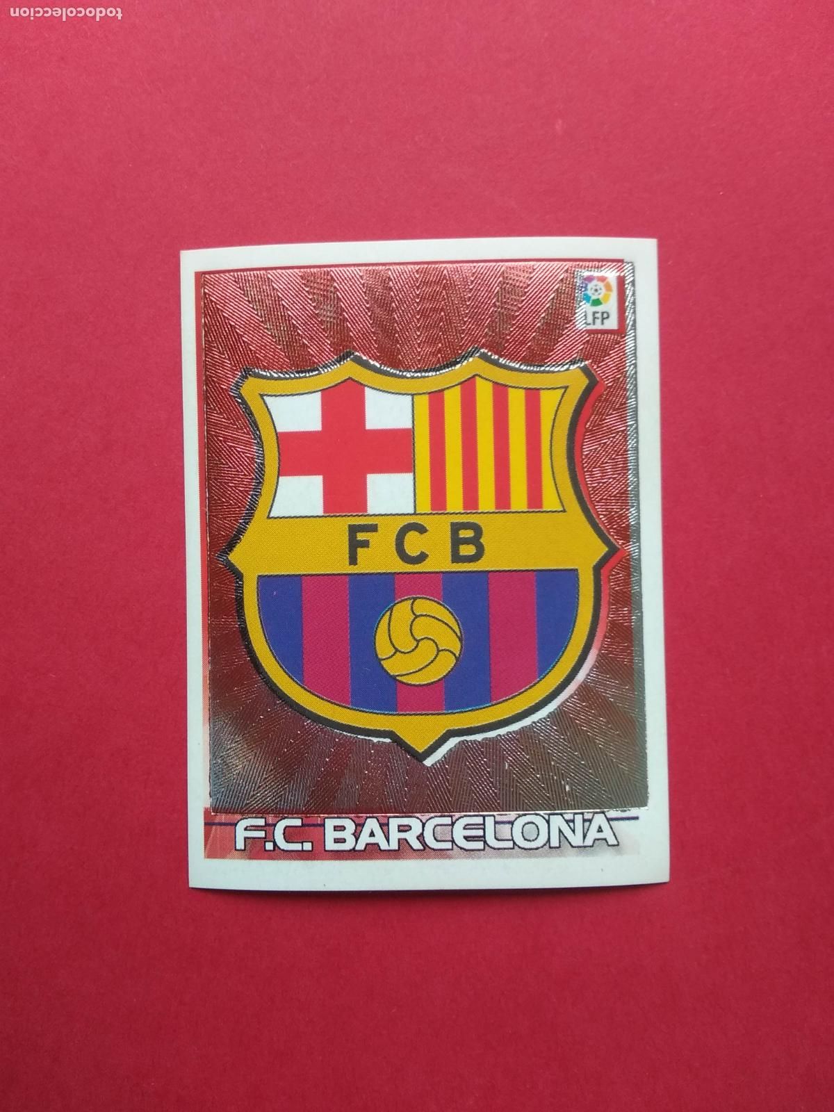 Cromos de f&uacute;tbol: PANINI SUPERLIGA DE ESTRELLAS 2003 2004 LIGA 03 04 NUNCA PEGADO BARCELONA N&ordm; 105 ESCUDO