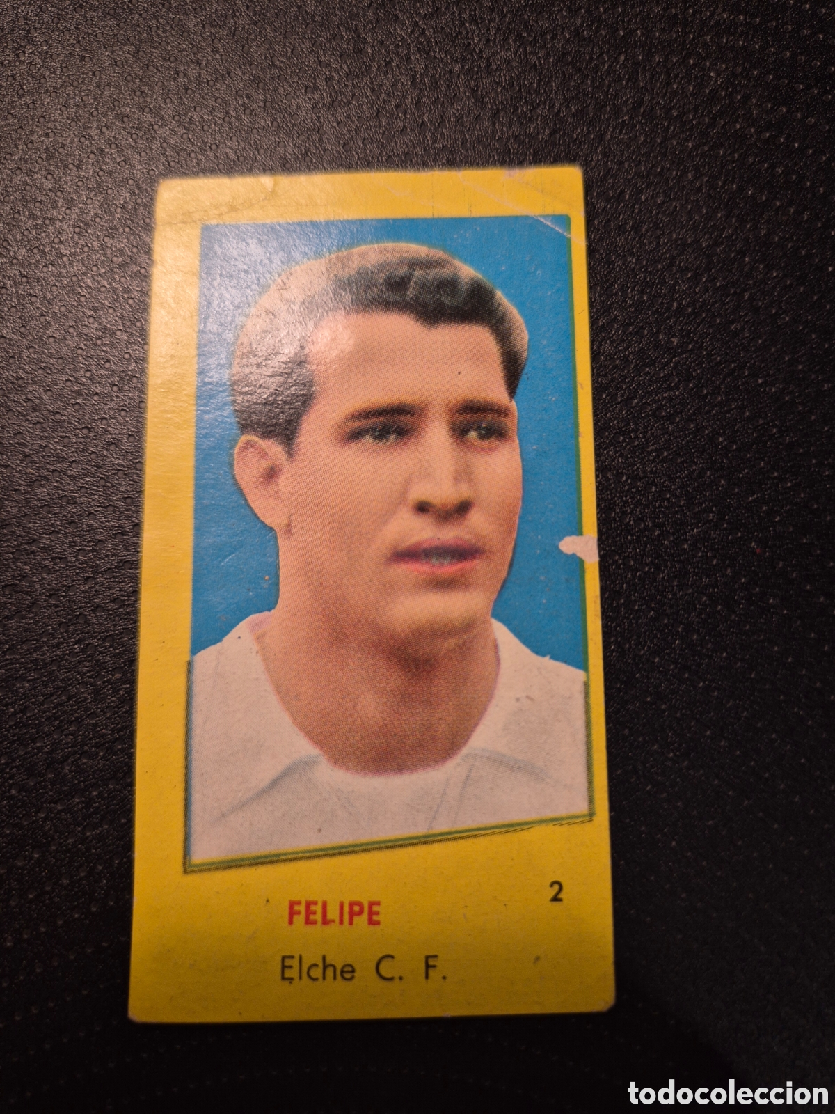 Fu&szlig;ball-Sticker: FELIPE 2 ELCHE C F CAMPEONES 1961 BRUGUERA
