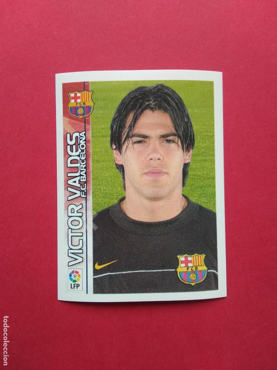 Cromos de f&uacute;tbol: PANINI SUPERLIGA DE ESTRELLAS 2003 2004 LIGA 03 04 NUNCA PEGADO BARCELONA N&ordm; 107 VICTOR VALDES