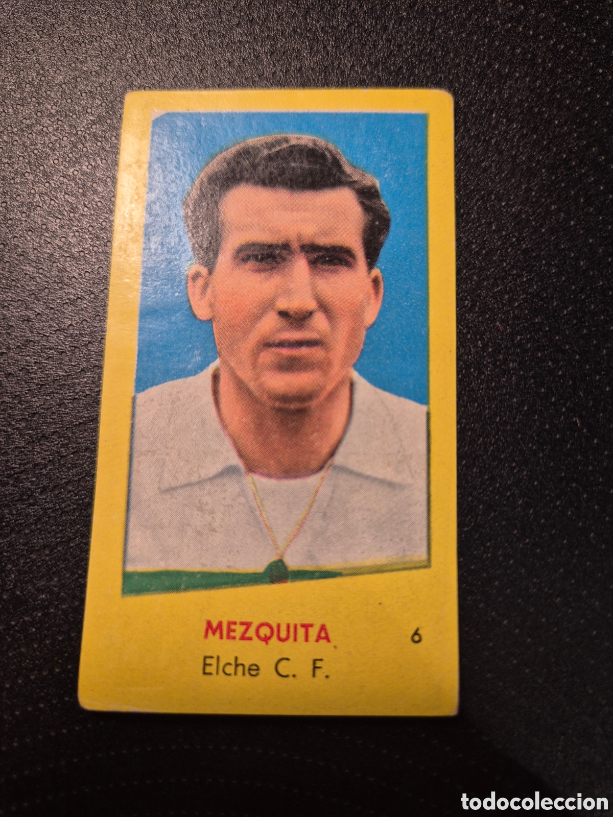 Cromos de f&uacute;tbol: MEZQUITA 4 ELCHE C F CAMPEONES 1961 BRUGUERA