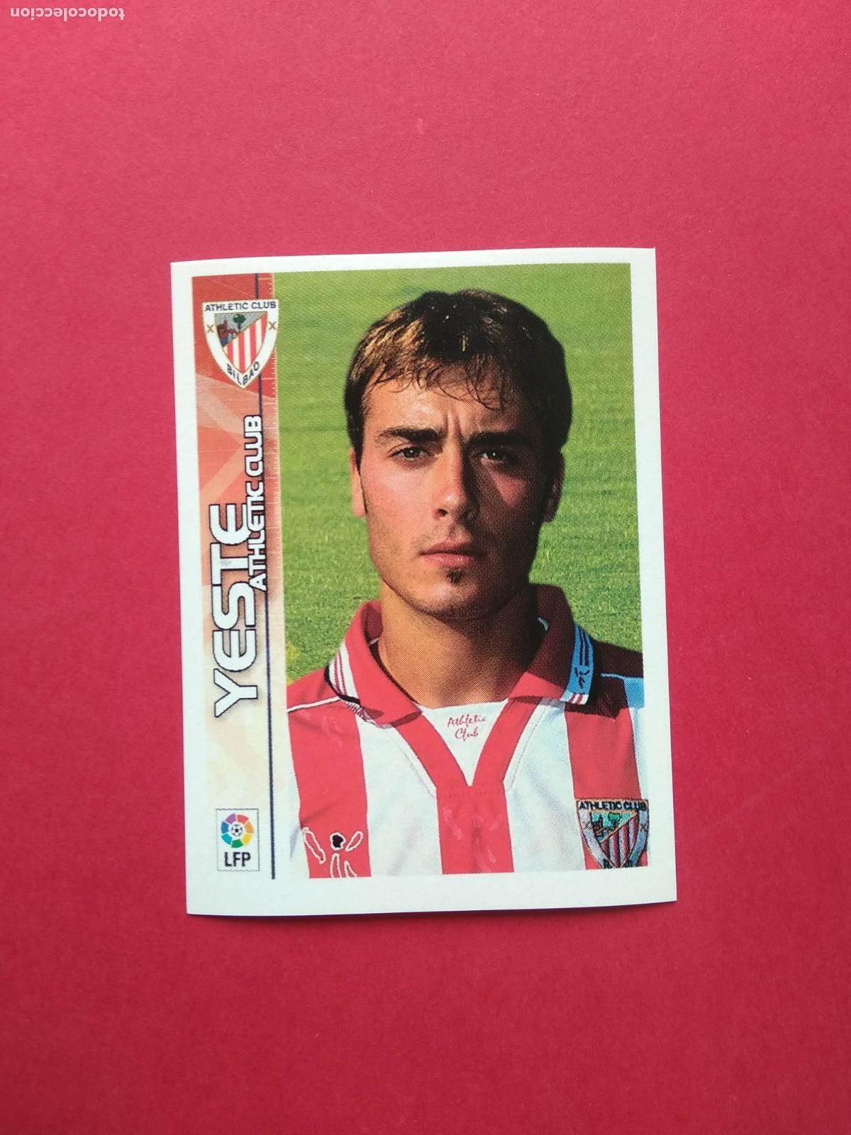Cromos de f&uacute;tbol: PANINI SUPERLIGA DE ESTRELLAS 2003 2004 LIGA 03 04 NUNCA PEGADO ATHLETIC BILBAO N&ordm; 78 YESTE