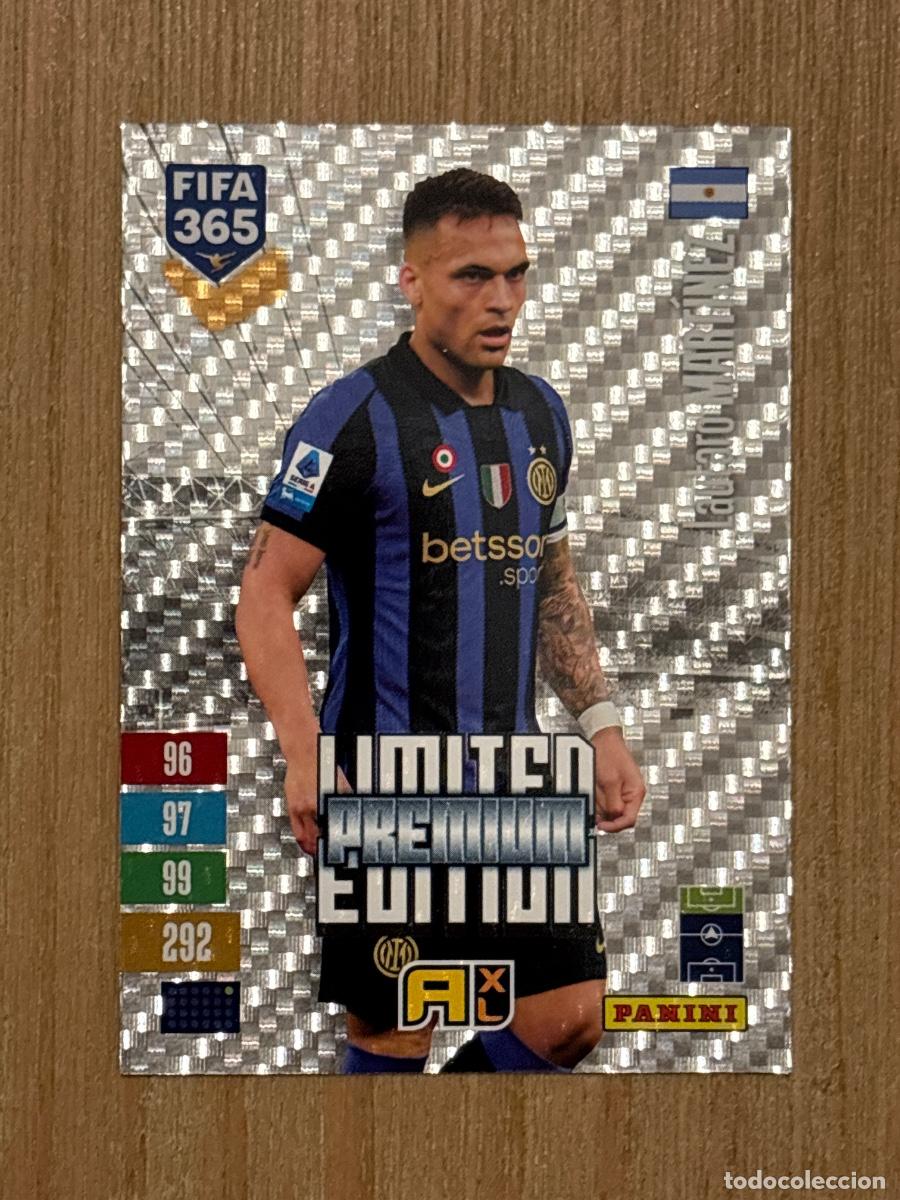 Cromos de f&uacute;tbol: CROMO PANINI FIFA 365 2027 EDICI&Oacute;N LIMITADA PREMIUM LAUTARO MART&Iacute;NEZ INTER MILAN C&Oacute;DIGO SIN ACTIVAR