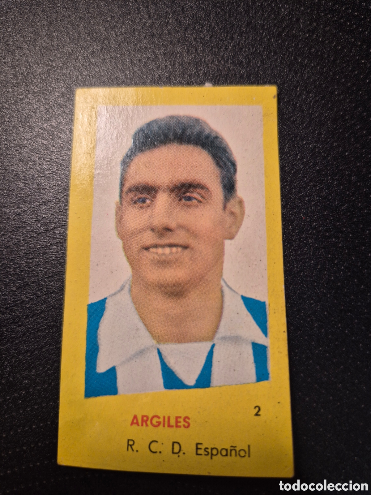 Cromos de Futebol: ARGILES 2 R C D ESPA&Ntilde;OL CAMPEONES 1961 BRUGUERA