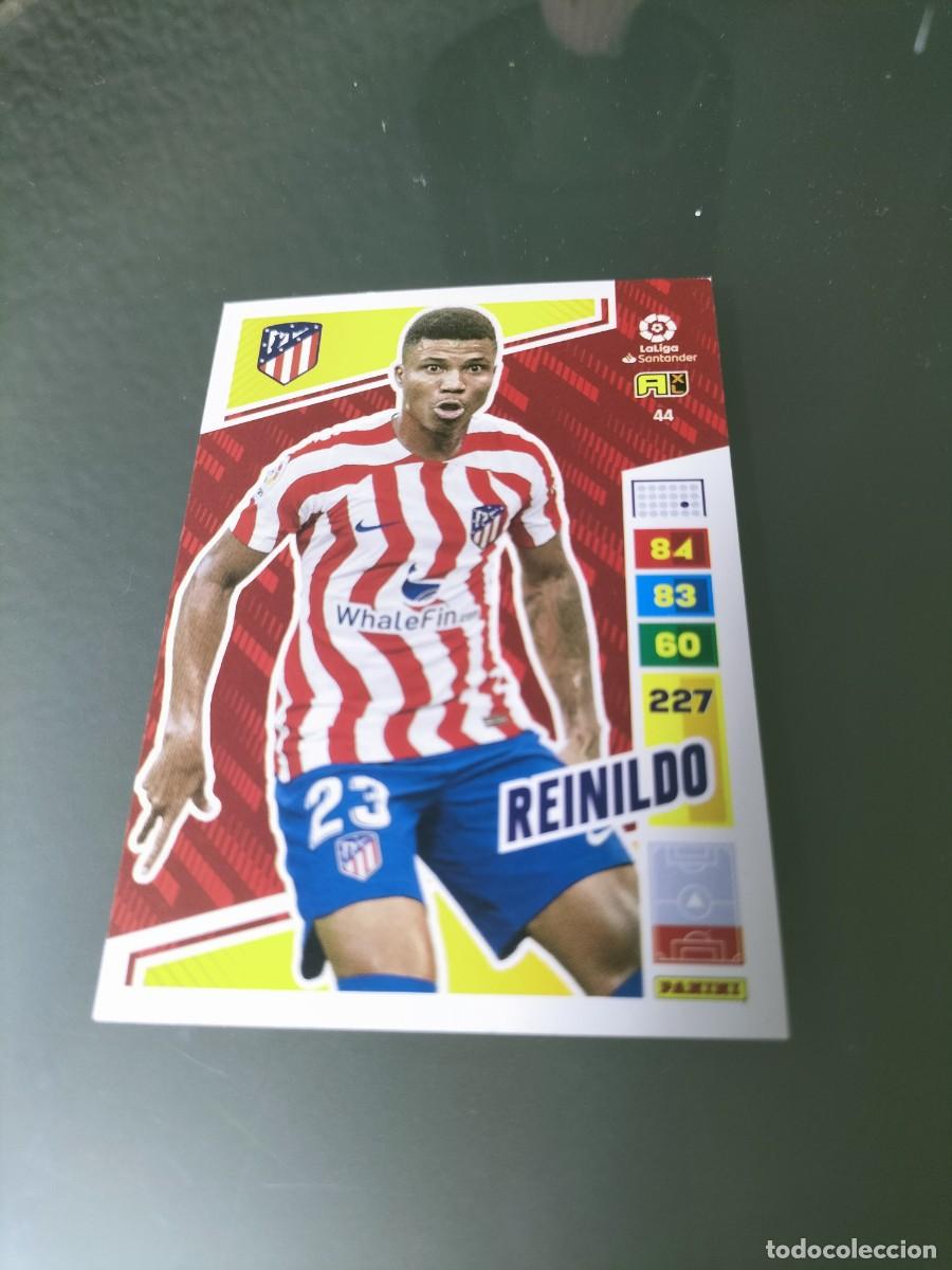 Cromos de f&uacute;tbol: 1 CROMO FICHA PANINI ADRENALYN 2022-2023 22-23 ATLETICO MADRID 44 REINILDO