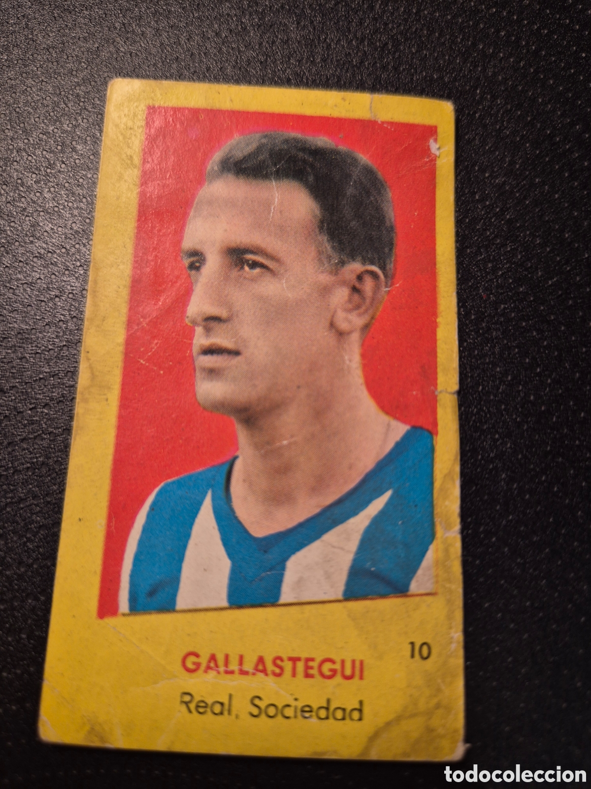 Cromos de Futebol: GALLASTEGUI 10 REAL SOCIEDAD CAMPEONES 1961 BRUGUERA