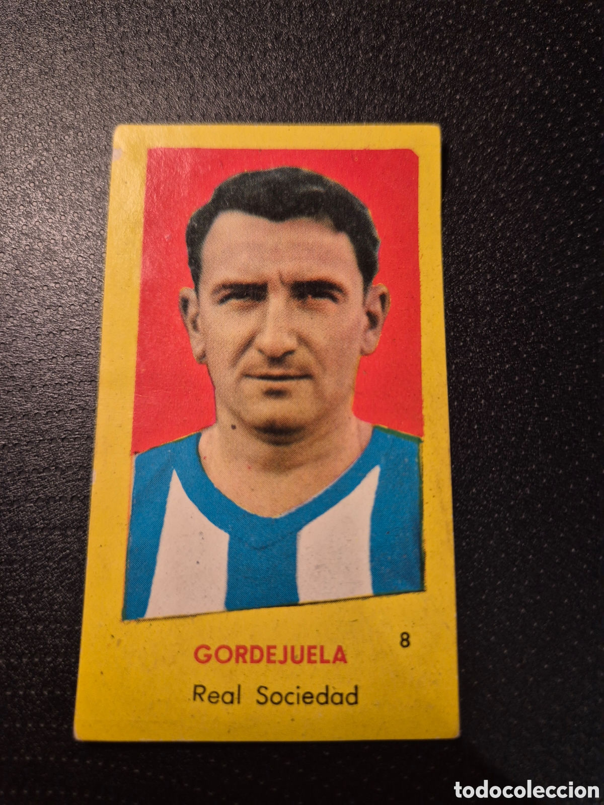 Cromos de Futebol: GORDEJUELA 8 REAL SOCIEDAD CAMPEONES 1961 BRUGUERA