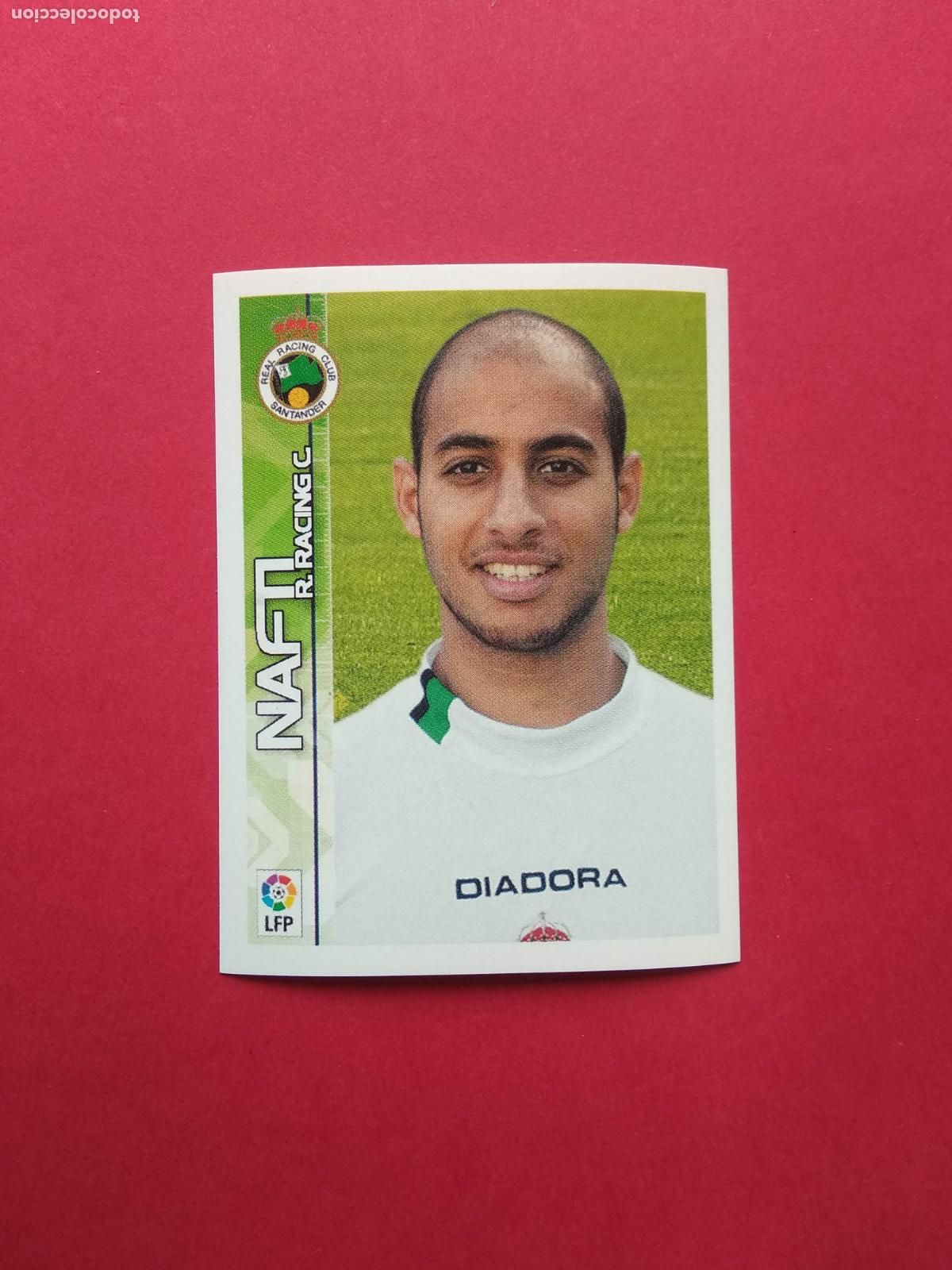 Cromos de f&uacute;tbol: PANINI SUPERLIGA DE ESTRELLAS 2003 2004 LIGA 03 04 NUNCA PEGADO RACING SANTANDER N&ordm; 314 NAFTI