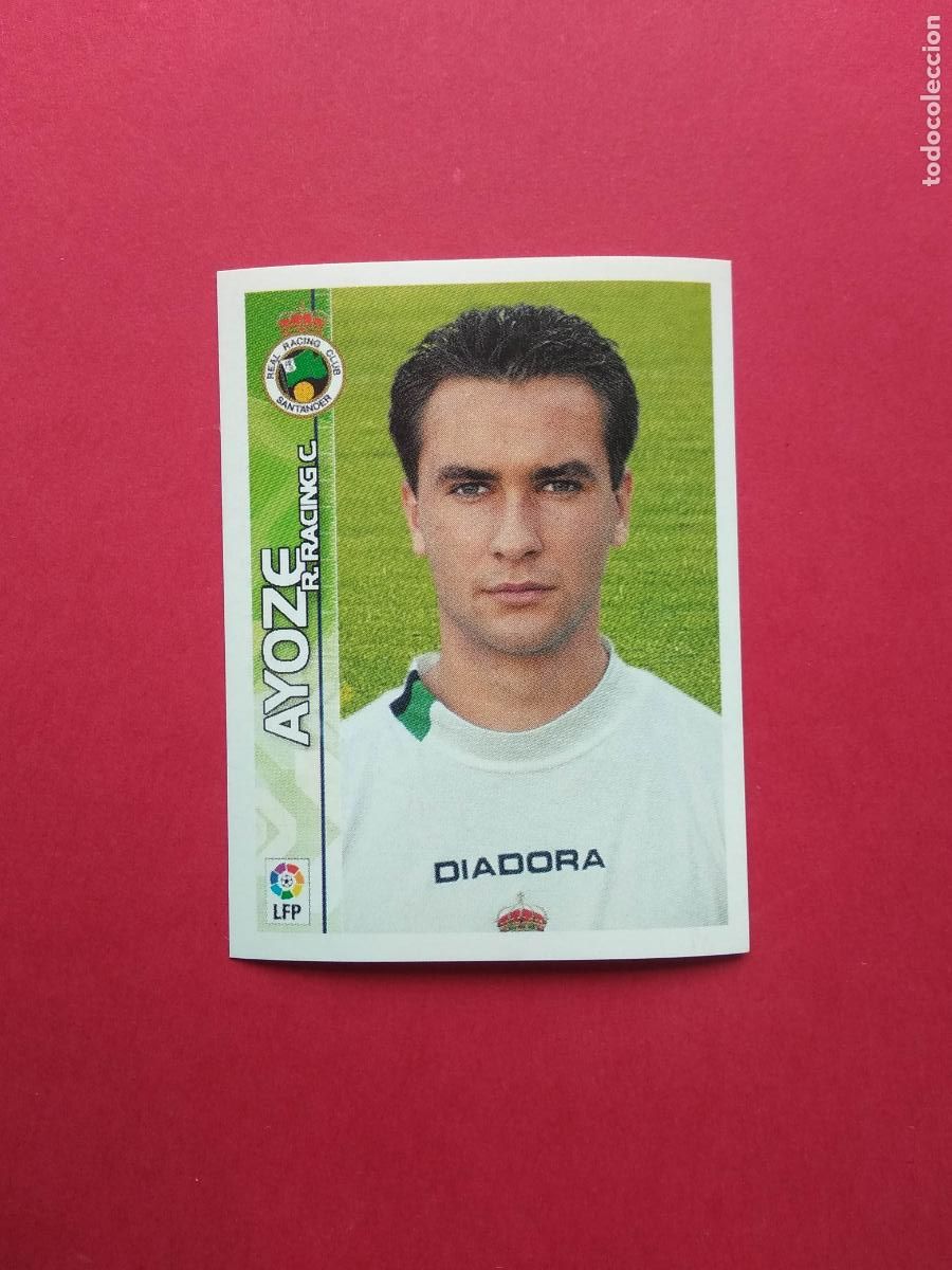 Cromos de f&uacute;tbol: PANINI SUPERLIGA DE ESTRELLAS 2003 2004 LIGA 03 04 NUNCA PEGADO RACING SANTANDER N&ordm; 313 AYOZE