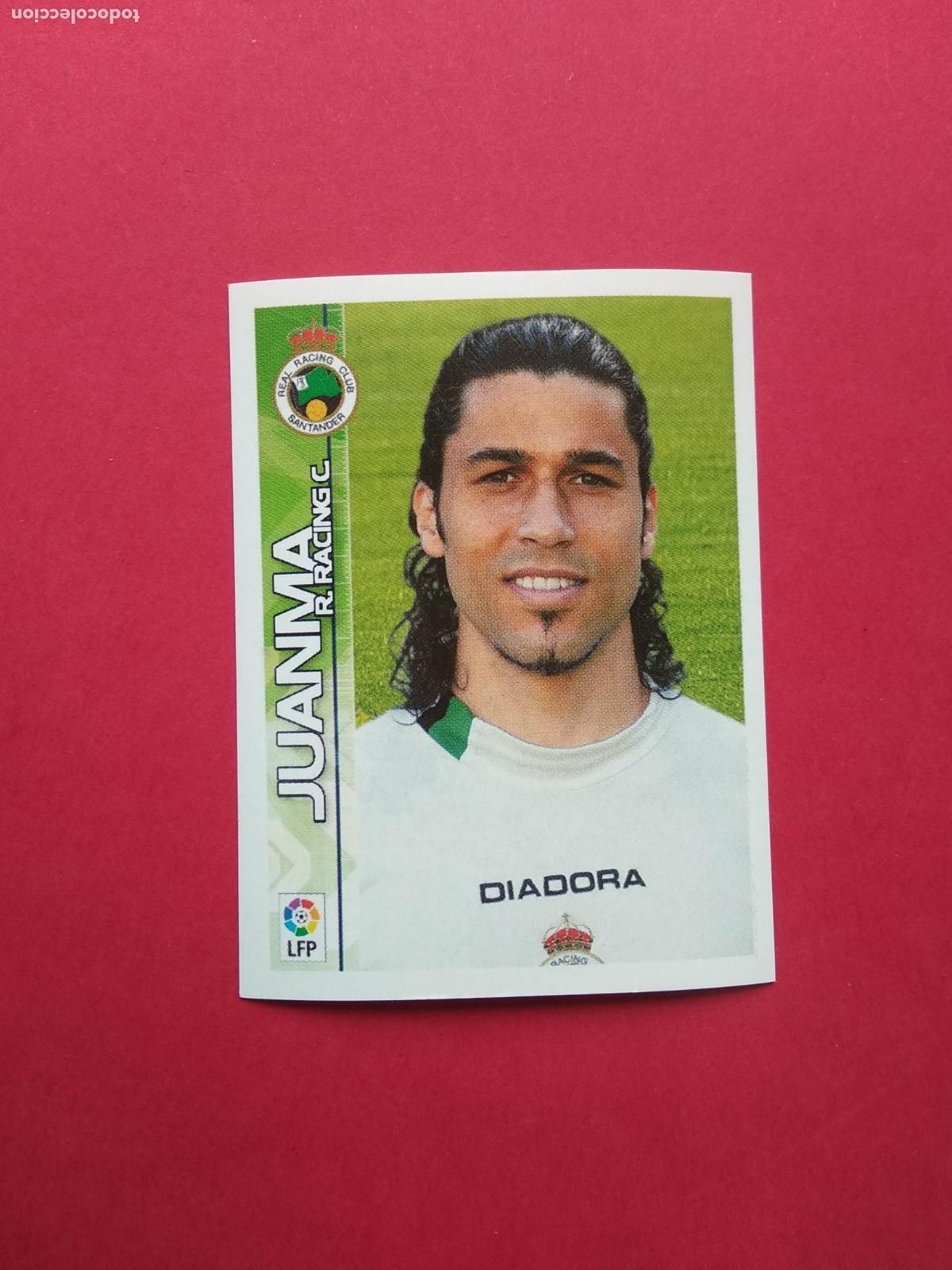Cromos de f&uacute;tbol: PANINI SUPERLIGA DE ESTRELLAS 2003 2004 LIGA 03 04 NUNCA PEGADO RACING SANTANDER N&ordm; 311 JUANMA