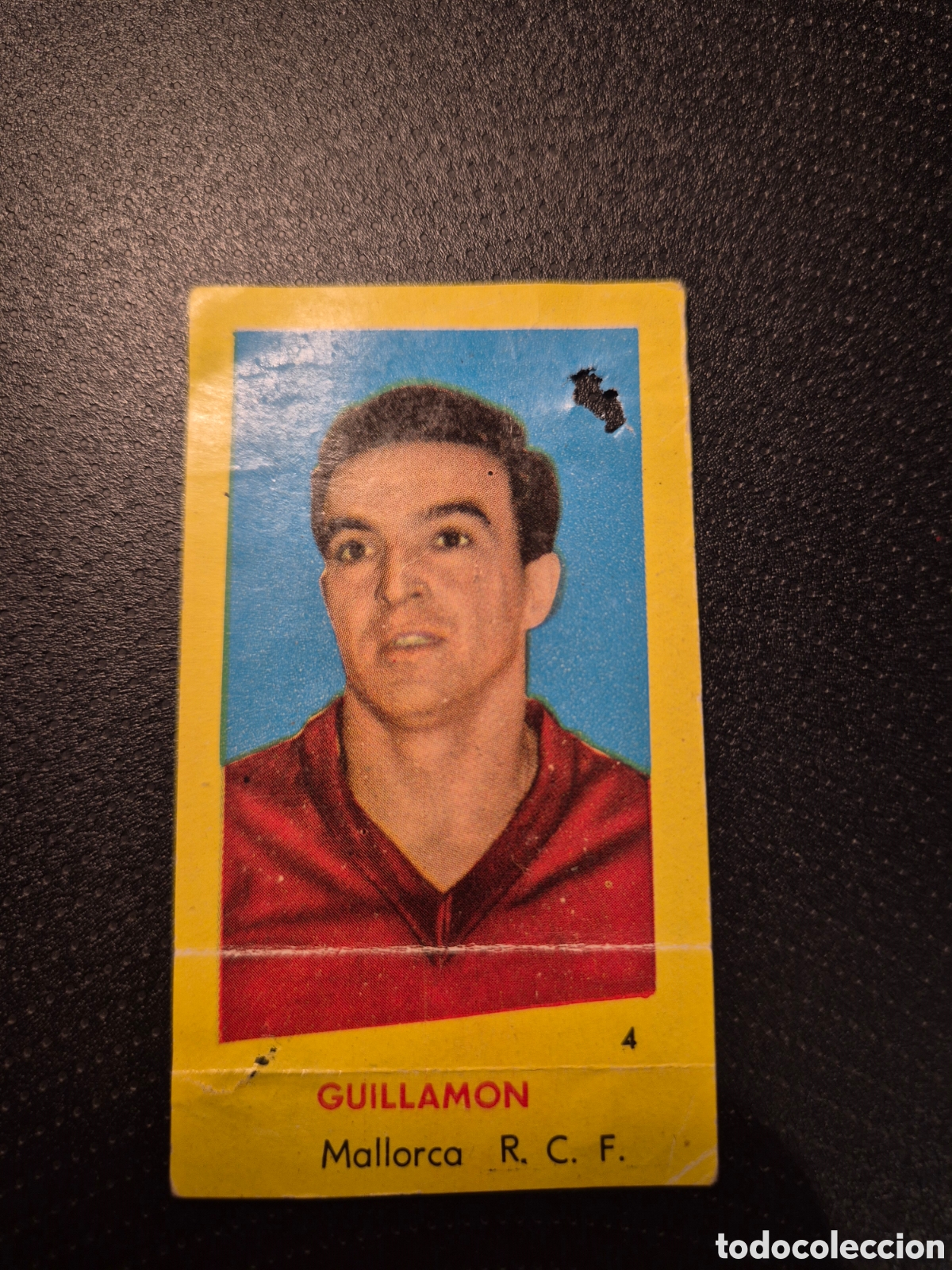Cromos de f&uacute;tbol: GUILLAMON MALLORCA R C F CAMPEONES 1961 BRUGUERA