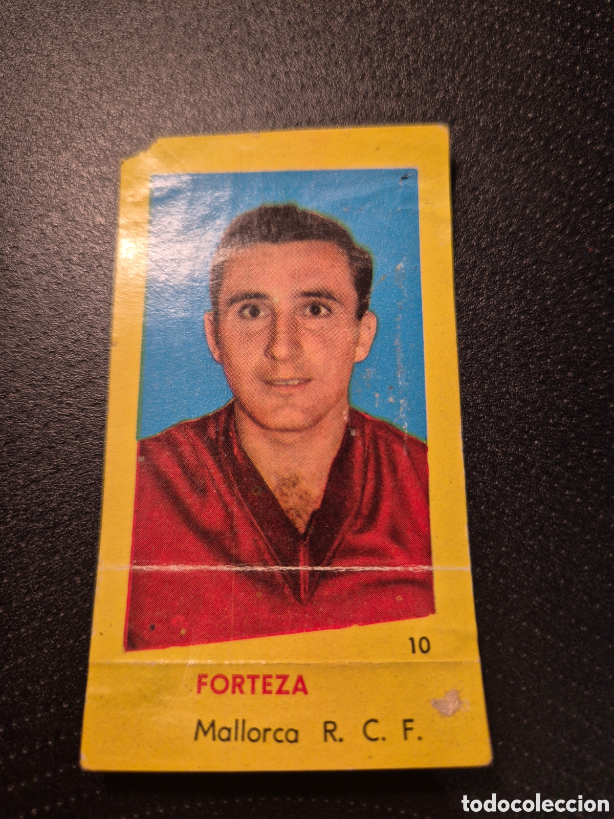 Cromos de f&uacute;tbol: FORTEZA 10 MALLORCA R C F CAMPEONES 1961 BRUGUERA