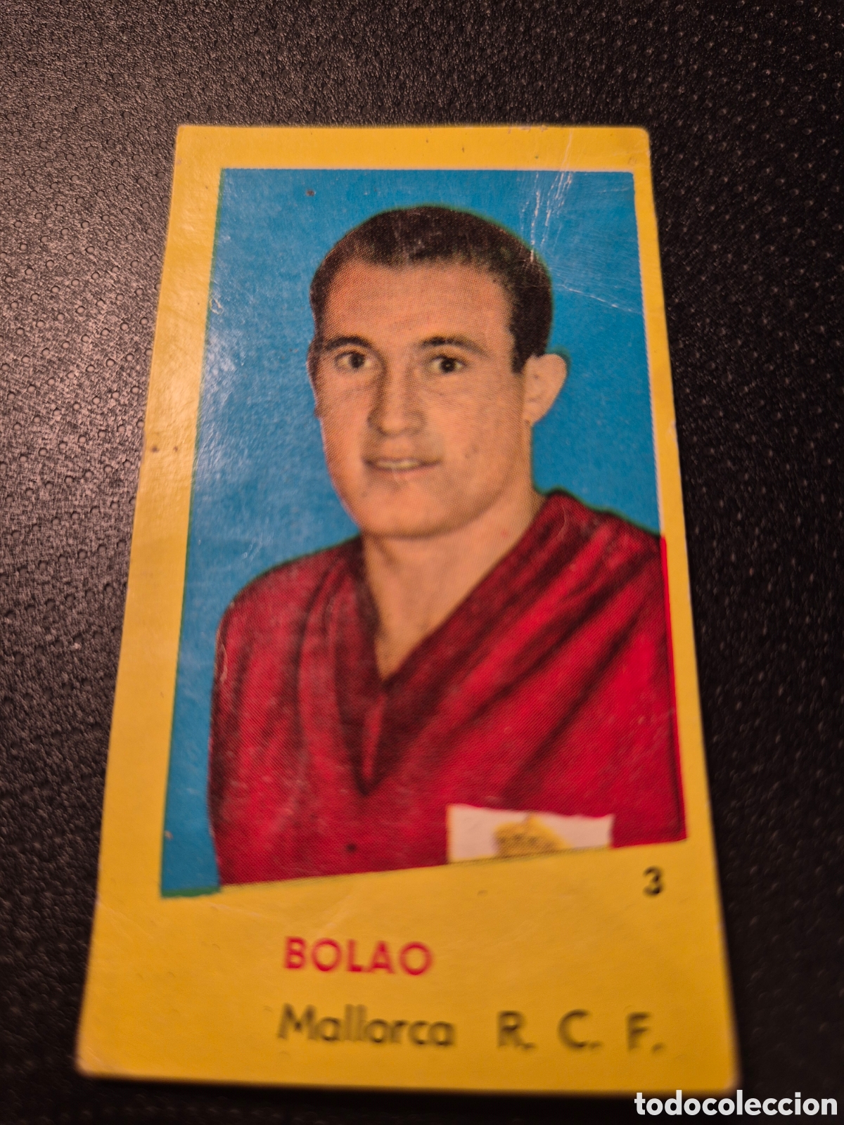 Cromos de f&uacute;tbol: BOLAO 3 MALLORCA R C F CAMPEONES 1961 BRUGUERA