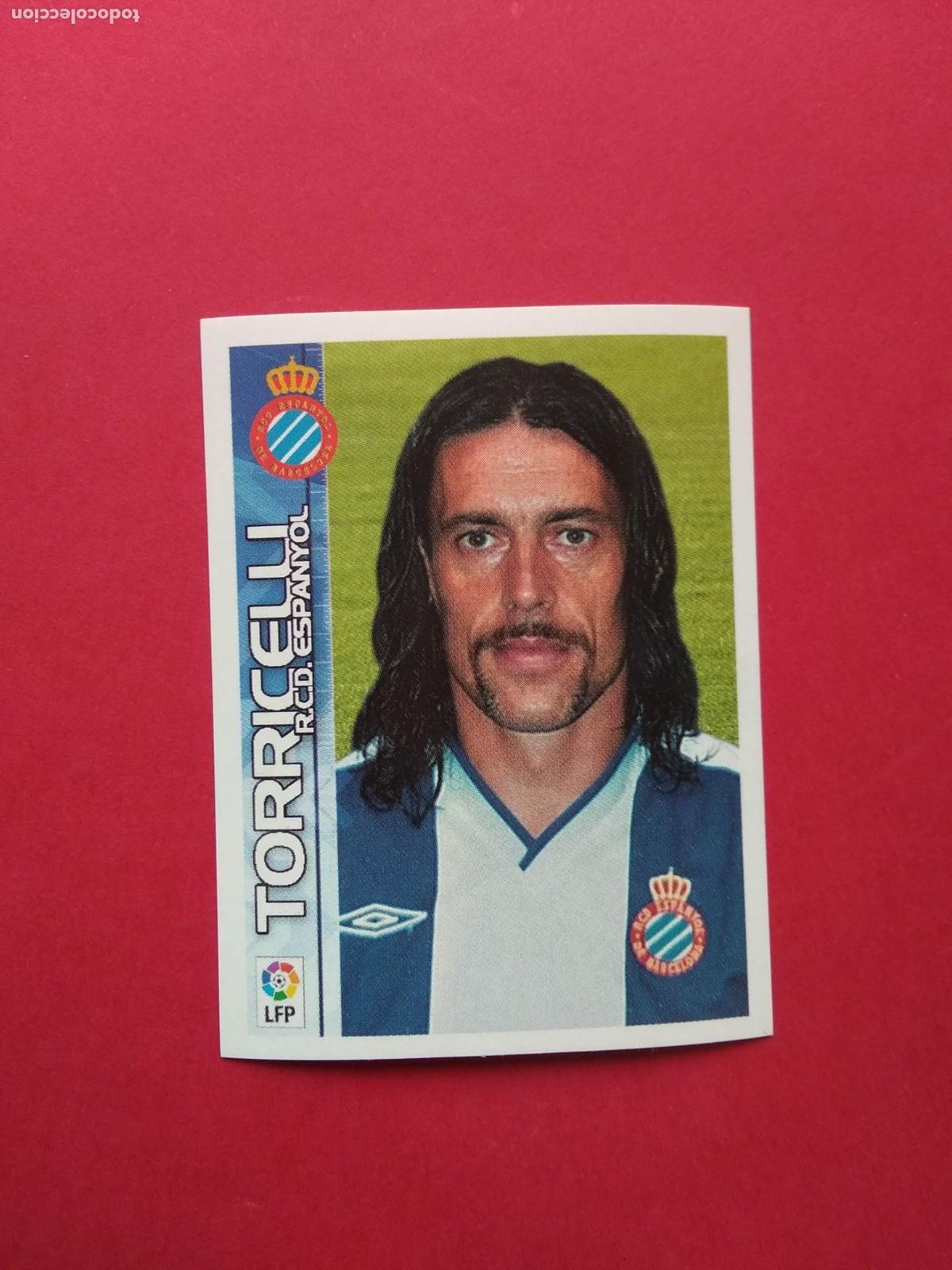 Cromos de f&uacute;tbol: PANINI SUPERLIGA DE ESTRELLAS 2003 2004 LIGA 03 04 NUNCA PEGADO ESPANYOL N&ordm; 191 TORRICELLI
