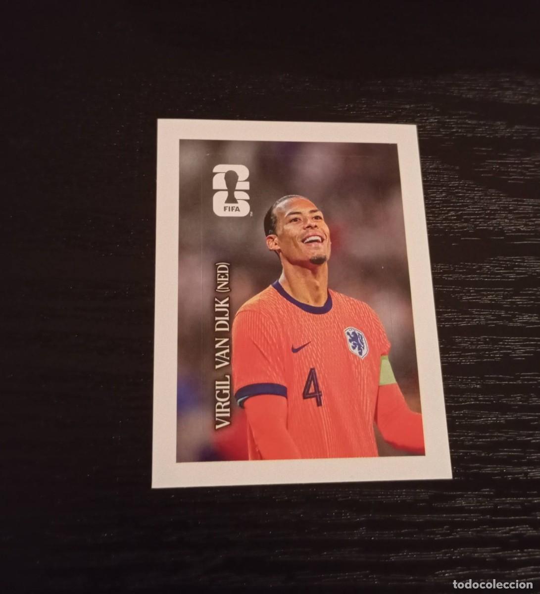 Cromos de f&uacute;tbol: -PANINI MUNDIAL 2026 : CC6 VIRGIL VAN DIJK ( HOLANDA ) -- COCA COLA --