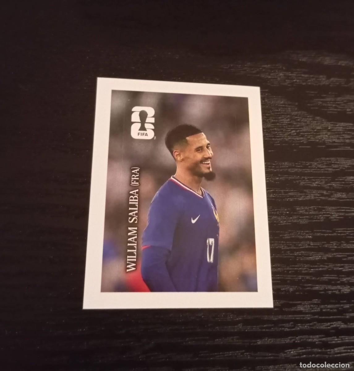Cromos de f&uacute;tbol: -PANINI MUNDIAL 2026 : CC9 SALIBA ( FRANCIA ) -- COCA COLA --