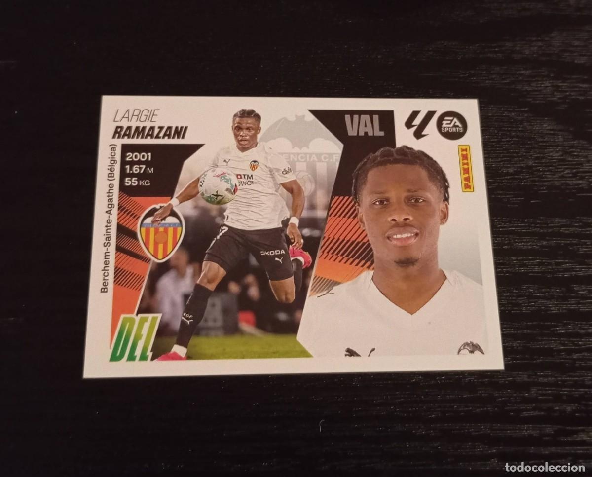 Cromos de f&uacute;tbol: -ESTE 25-26 : FICHAJE - 63 - RAMAZANI ( VALENCIA ) -- ( IV ) --