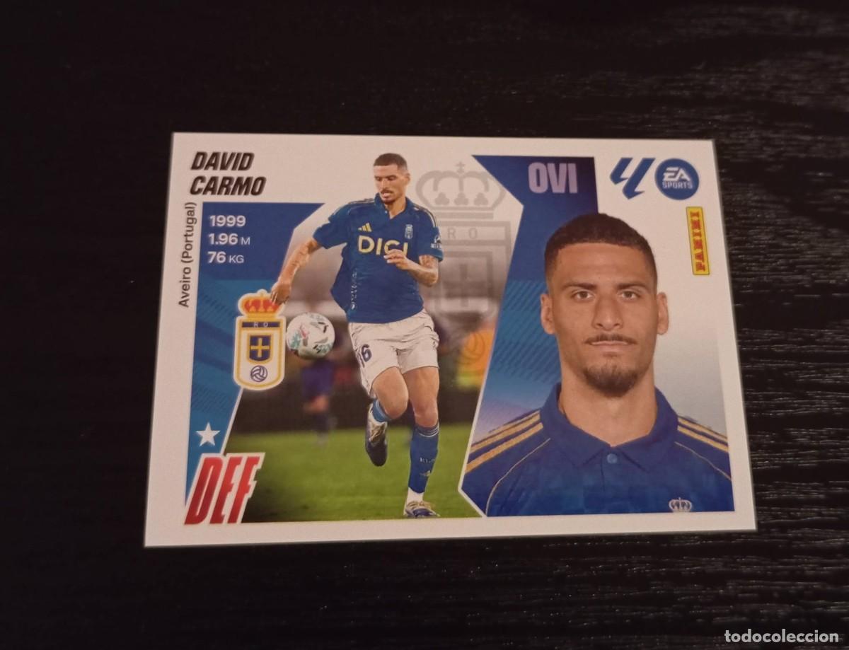 Cromos de f&uacute;tbol: -ESTE 25-26 : FICHAJE - 61 - DAVID CARMO ( OVIEDO ) -- ( IV ) --