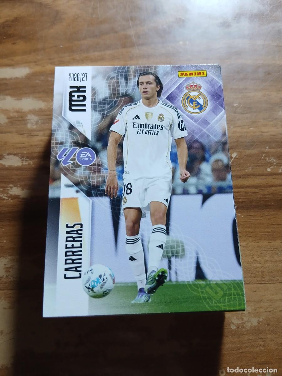 Cromos de f&uacute;tbol: CARD MEGACRACKS TEMPORADA 26/27: CARRERAS (REAL MADRID), N&deg; 224