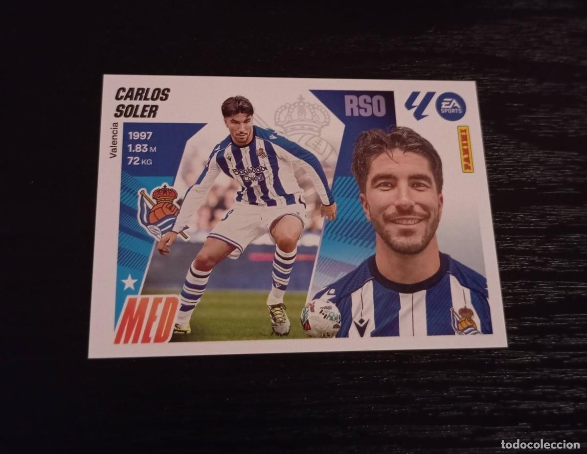 Cromos de f&uacute;tbol: -ESTE 25-26 : FICHAJE - 57 - CARLOS SOLER ( REAL SOCIEDAD ) -- ( IV ) --