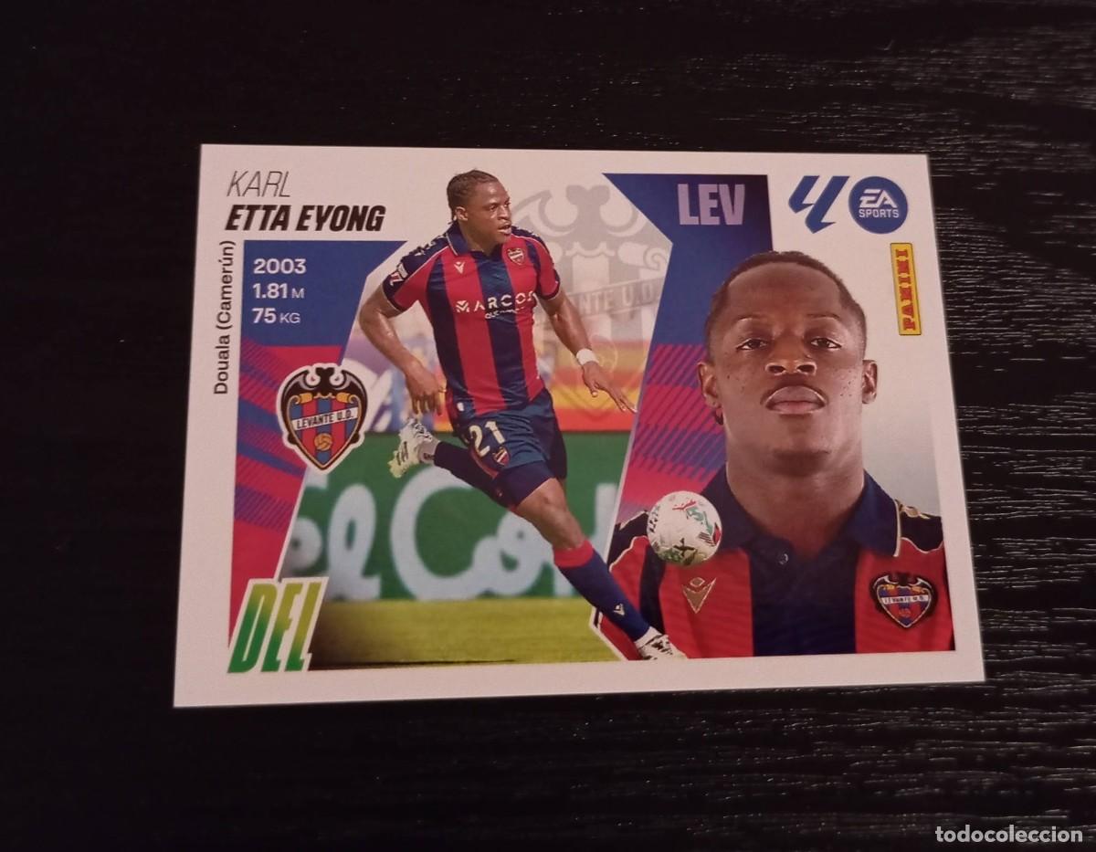 Cartes &agrave; collectionner de Football: -ESTE 25-26 : FICHAJE - 58 - ETTA EYONG ( LEVANTE ) -- ( IV ) --