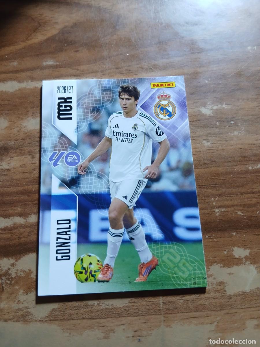 Fu&szlig;ball-Sticker: CARD MEGACRACKS TEMPORADA 26/27: GONZALO (REAL MADRID), N&deg; 233