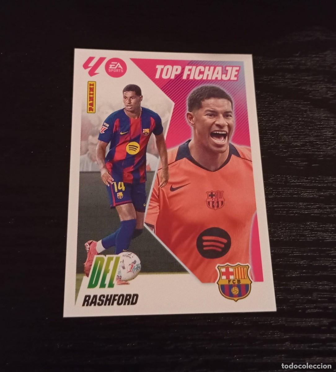 Fu&szlig;ball-Sticker: -ESTE 25-26 : FICHAJE - 69 - RASHFORD ( BARCELONA ) TOP FICHAJE -- ( IV ) --