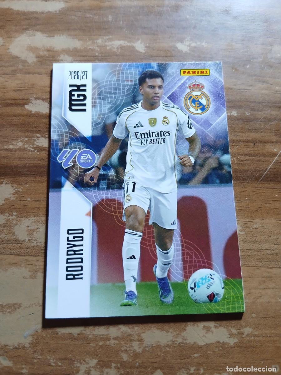 Fu&szlig;ball-Sticker: CARD MEGACRACKS TEMPORADA 26/27: RODRYGO (REAL MADRID), N&deg; 231