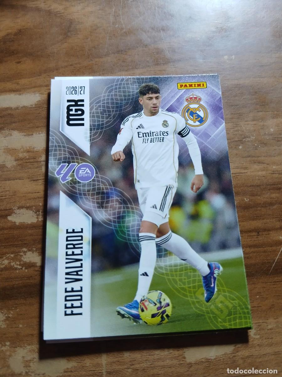Cromos de f&uacute;tbol: CARD MEGACRACKS TEMPORADA 26/27: FEDE VALVERDE (REAL MADRID), N&deg; 226